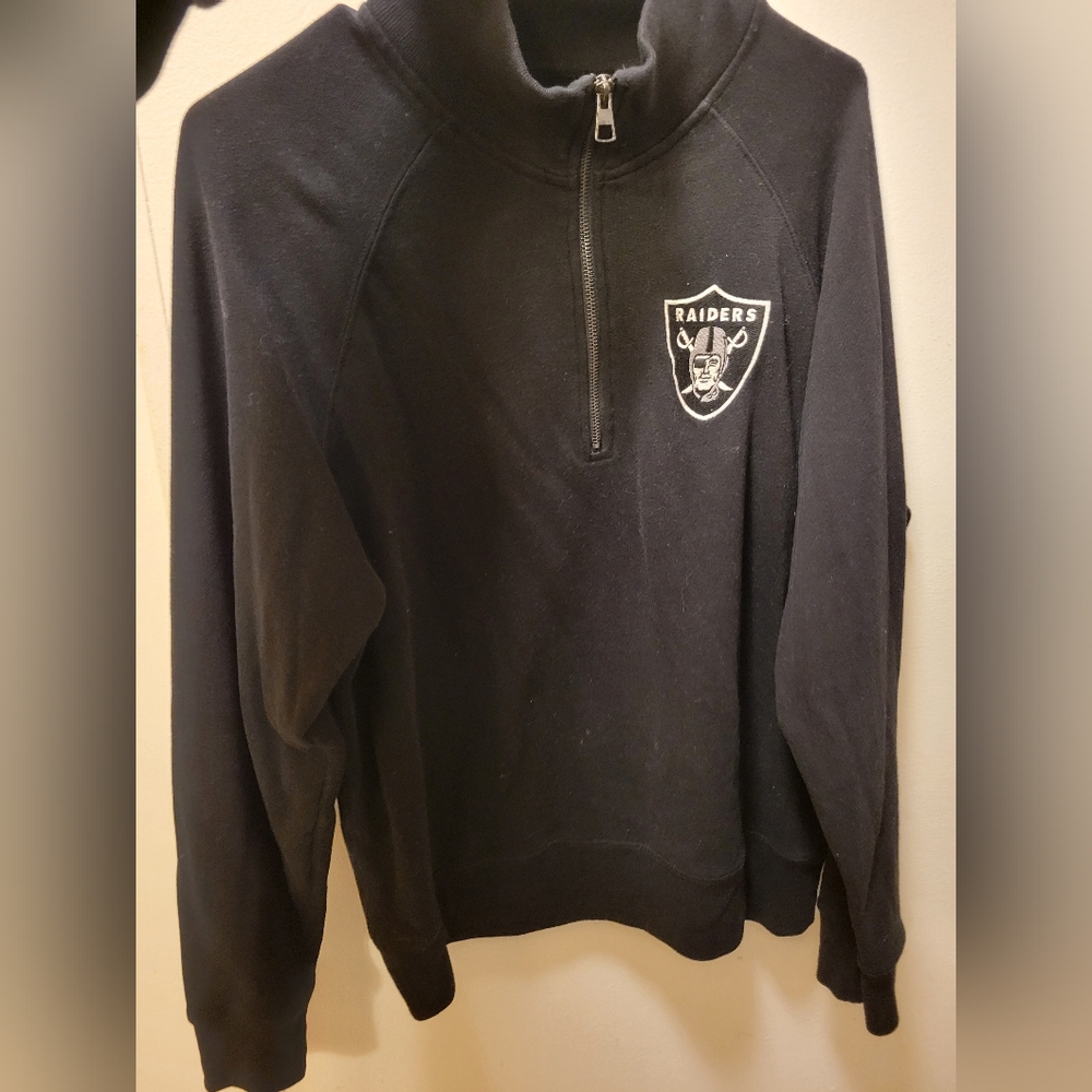 Riders by Lee Black Zip-Up Men's Sweater